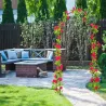 Pergola ogrodowa podpora do kwiatów do pnączy łuk na róże metalowa-5907451362372