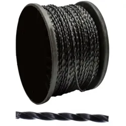 Zyłka do kosy 2,4mm 100m spalinowej przekrój karbowany skręcony cicha-5907451359389