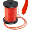 Żyłka tnąca 3mm/100mb do kosy spalinowej pięciokątna przekrój gwiazdka-5907451359372