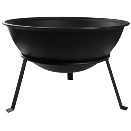 Palenisko ogrodowe misa 55cm zestaw pogrzebacz stojak ruszt grill-5907451351864