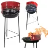 Grill węglowy ogrodowy okrągły przenośny turystyczny na biwak działkę-5907451351833