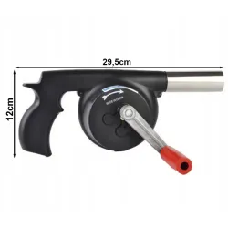 Dmuchawa ręczna do rozpalania grilla pieca kominka ogniska bbq mocna-5907451375945