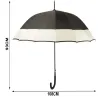 Elegancki duży parasol automatyczny mocny xxl antypoślizgowa rączka-5907451356371