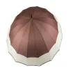 Elegancki duży parasol automatyczny mocny xxl antypoślizgowa rączka-5907451356777