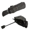 Parasol 95/53cm parasolka składana automatyczna elegancka czarna-5907451329610