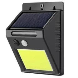 Lampa ścienna solarna COB 48 LED z czujnikiem ruchu i zmierzchu