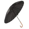 Parasol rządowy duży elegancki wytrzymały xxl 24 druty włókno czarny-5907451329436