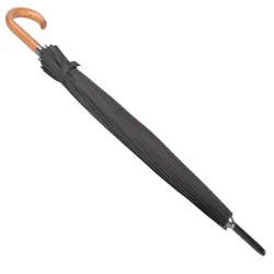 Parasol rządowy duży elegancki wytrzymały xxl 24 druty włókno czarny-5907451329436