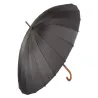 Parasol rządowy duży elegancki wytrzymały xxl 24 druty włókno czarny-5907451329436
