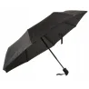 Parasol 95/53cm parasolka składana automatyczna elegancka czarna-5907451329610