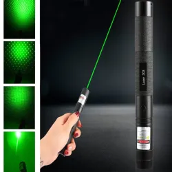 Wskaźnik laserowy laser zielony punktowy mocny zestaw z ładowarką-5907451337332