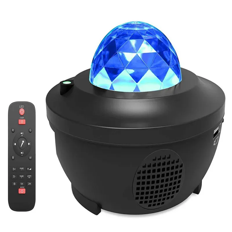 Projektor gwiazd lampka nocna głośnik bluetooth led rgb + pilot-5907451337479