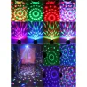 Projektor dyskotekowy 7 programów kula disco reflektor led rgb-5907451337493