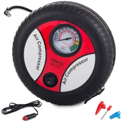 Kompresor samochodowy do kół pompka elektryczny 12v 260psi/18bar-5907451320396