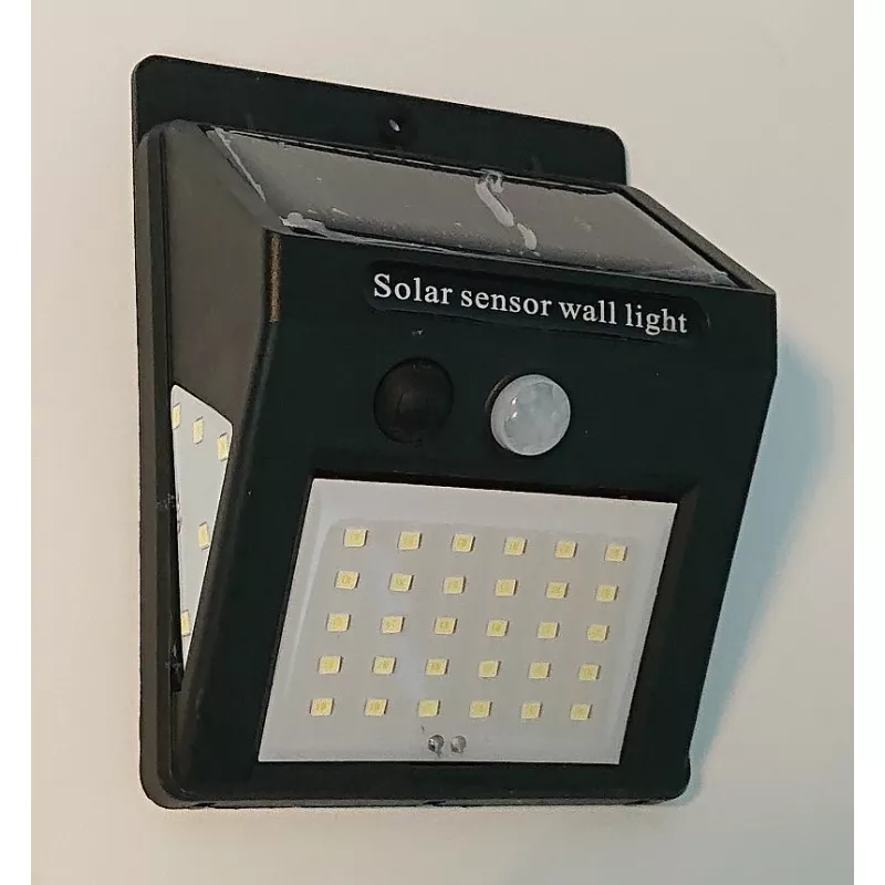 Lampa ścienna solarna SMD 40 LED z czujnikiem ruchu i zmierzchu