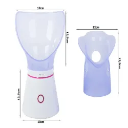Sauna parowa do twarzy nosa inhalator nawilżacz skóry poprawia koloryt-5907451336663