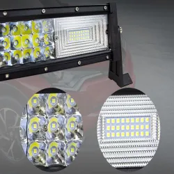 Lampa robocza reflektor 130 cm 192+42 led bar halogen 675w 12v 24v-5907451374672