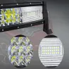 Lampa robocza reflektor 130 cm 192+42 led bar halogen 675w 12v 24v-5907451374672
