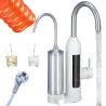 Przepływowy podgrzewacz wody 3000w z filtrem kran bateria kuchenna lcd-5907451364017