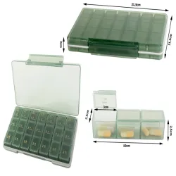 Pojemnik na leki tabletki pudełko pory dnia lekarstwa tygodniowy-5907451365069