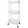 Półka łazienkowa szafka kuchenna regał mobilny na kółkach 3 poziomy-5907451364130