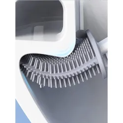 Szczotka do wc silikonowa toaletowa do łazienki nieprzeciekające dno-5907451365328