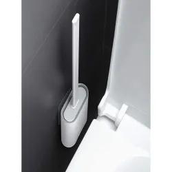 Szczotka do wc silikonowa toaletowa do łazienki nieprzeciekające dno-5907451365328