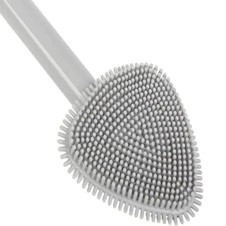 Silikonowa szczotka toaletowa do wc do mycia pojemnik naścienny-5907451354469