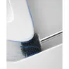 Szczotka toaletowa silikonowa do łazienki toalety wc komplet z postawą-5907451339640