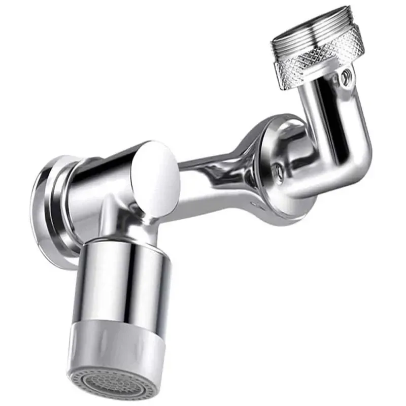 Przedłużka do kranu baterii perlator dwa ustawienia natrysku chrom-5907451339268