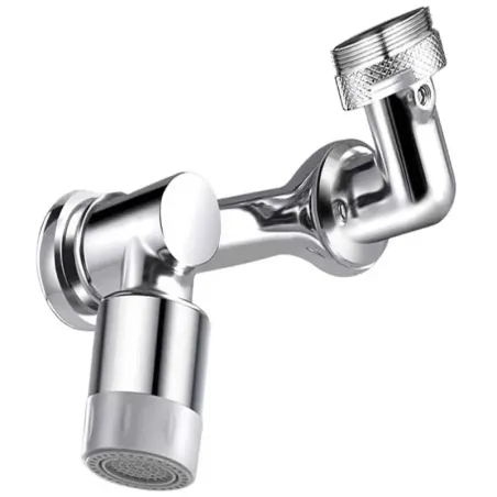 Przedłużka do kranu baterii perlator dwa ustawienia natrysku chrom-5907451339268