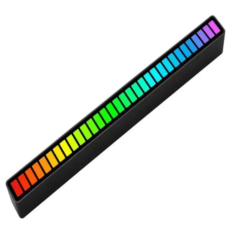 Ledy usb reakcja na dźwięk multikolor neon rgb led akumulatorowe-5907451341438
