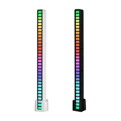 Ledy usb reakcja na dźwięk multikolor neon rgb led akumulatorowe-5907451341438