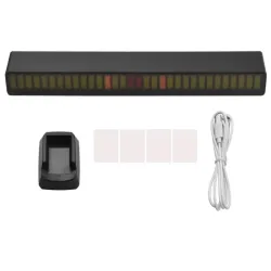 Ledy usb reakcja na dźwięk multikolor neon rgb led akumulatorowe-5907451341438