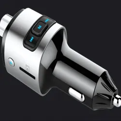 Transmiter bluetooth fm i szybka ładowarka samochodowa 2x usb-5907451369722