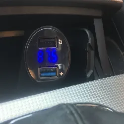 Transmiter fm mp3 bluetooth 2x usb audio ładowarka do samochodu-5907451353622