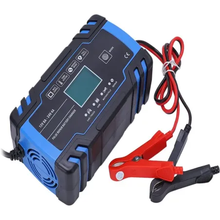 Prostownik samochodowy automat z funkcją naprawy akumulatorów 12v 24v-5907451353134