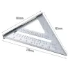 Duży kątownik stolarski aluminiowy przymiar 180mm ze stopką-5907451342411