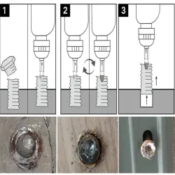 Wykrętaki 2-12mm do urwanych zerwanych śrub szpilek zestaw 4 sztuki-5907451342145
