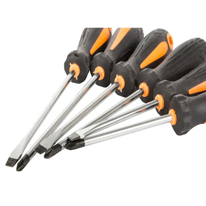 Zestaw 6szt śrubokrętów wkrętaków z magnesem mocne PH i płaskie-5907451342404