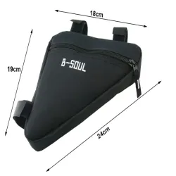 Sakwa rowerowa pod ramę saszetka torba na rower montowana do ramy-5907451329771