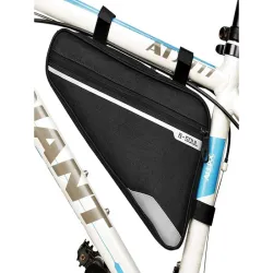 Sakwa rowerowa pod ramę saszetka torba na rower montowana do ramy-5907451329788