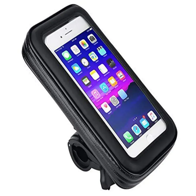 Uchwyt rowerowy na telefon do telefonu wodoodporny zamykany obrotowy-5907451358245