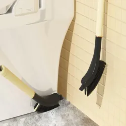 Szczotka do czyszczenia rowków szczelin skrobak do szorowania pęseta-5907451364819