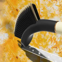 Szczotka do czyszczenia rowków szczelin skrobak do szorowania pęseta-5907451364819