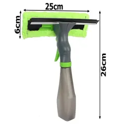 Myjka do mycia okien 3w1 szyb luster ściągaczka spryskiwacz mikrofibra-5907451354865