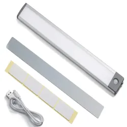 Lampka listwa podszafkowa 23cm z czujnikiem mocowana magnetyczne usb-5907451348246