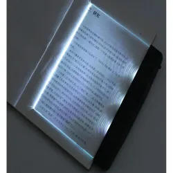 Lampka do czytania książek w nocy przenośny podświetlacz strony-5907451368466