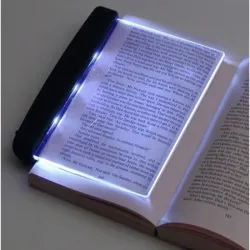 Lampka do czytania książek w nocy przenośny podświetlacz strony-5907451368466