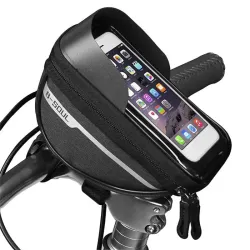 Wodoodporna sakwa rowerowa na telefon torba uchwyt do kierownicy-5907451329832